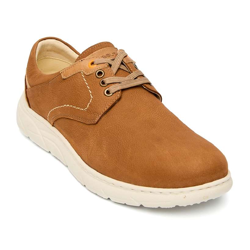 5749-5-9 Полуботинки муж.кожа-кожа коричневый